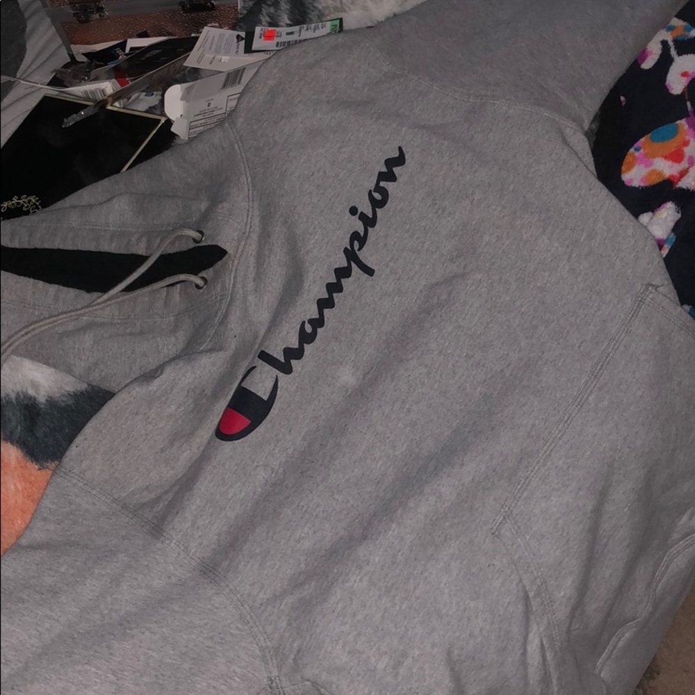 Champion Grey hoodie